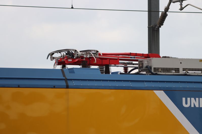 De nieuwe stopmachine van VolkerRail voor de eerste keer ingezet
